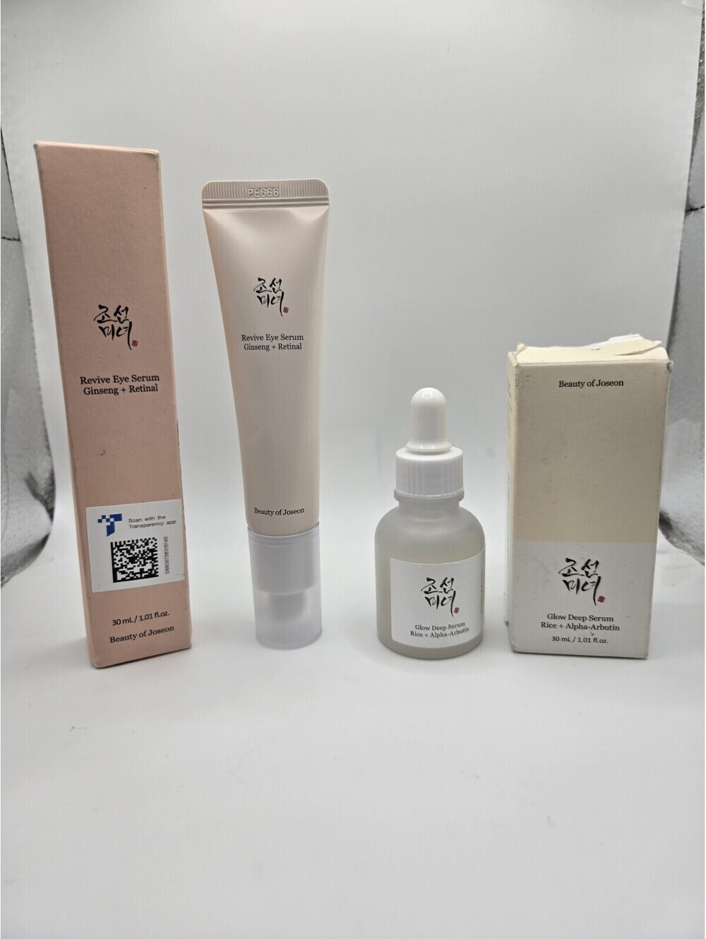 Beauty of Joseon Revive Eye Serum + Glow Deep Serum K-Beauty Glass Skin Set